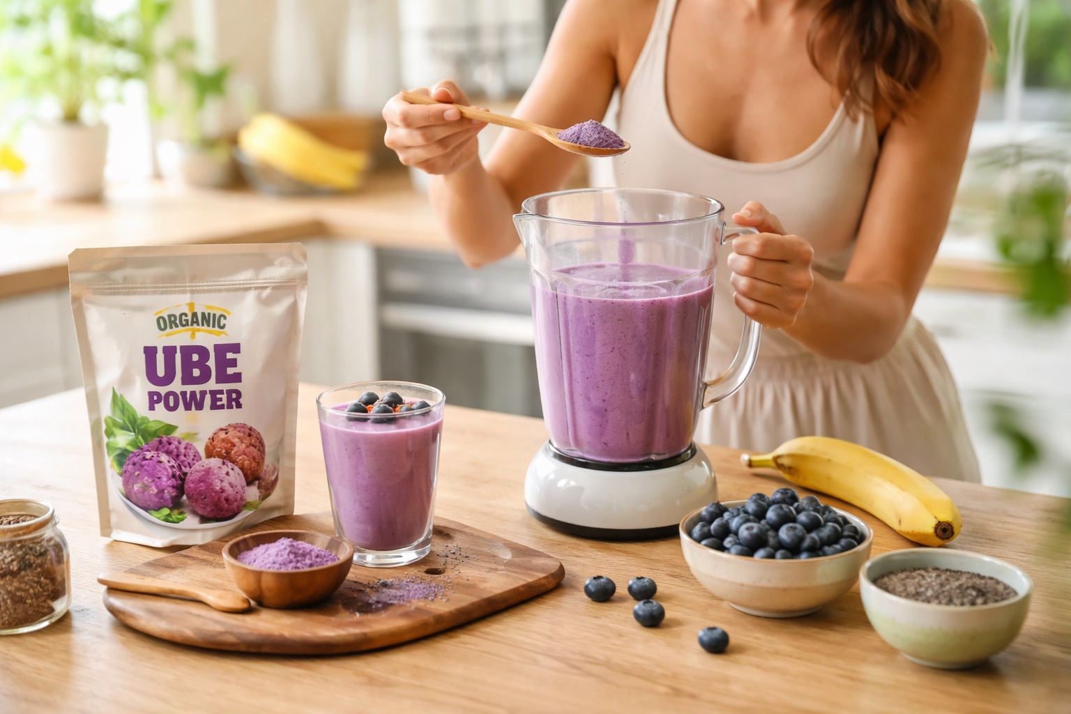 Quels sont les bienfaits de la poudre d’ube ?